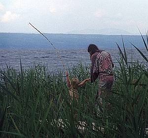 Stille Tage am Lago di Bolsena: Das Schilf wiegt sich im Wind.